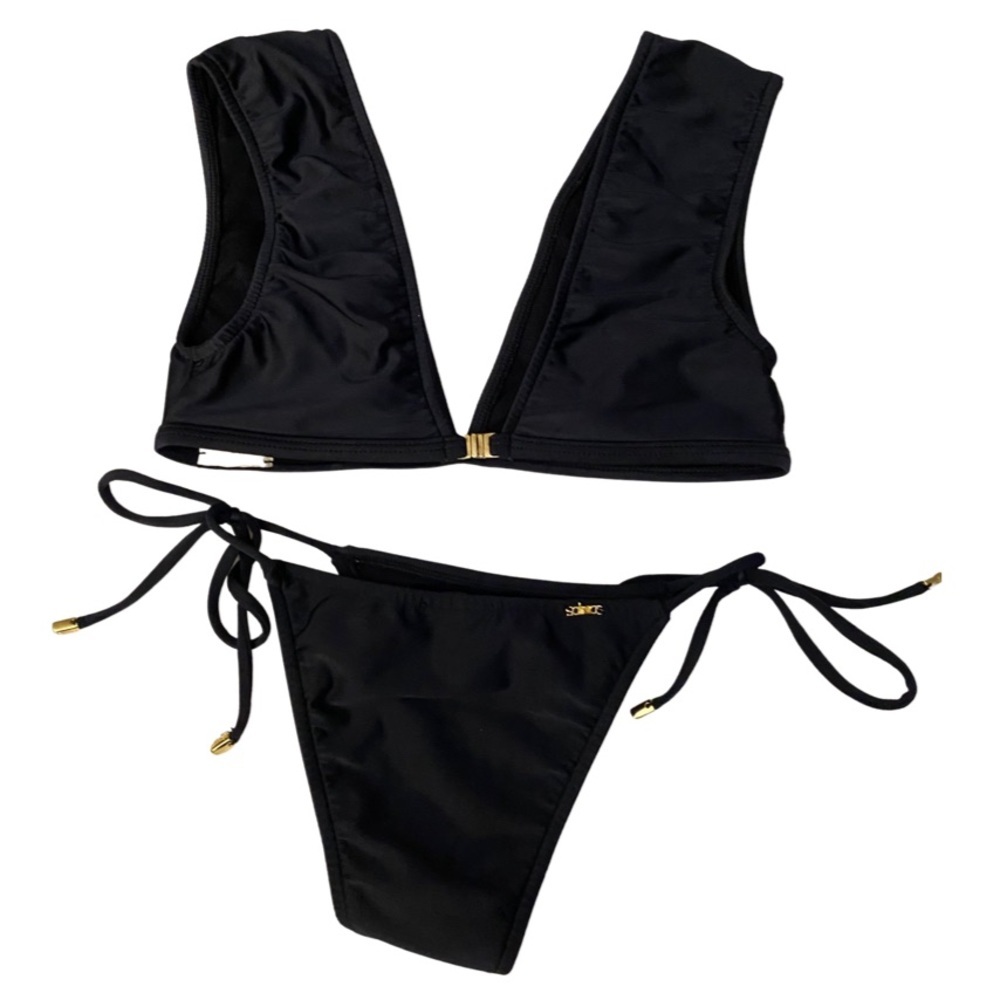Salinas Black String Bikini - image 2